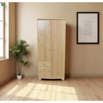 Claudia 2 ajtós 3 fiókos szekrény balos