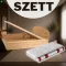Anikó fenyő ágyneműtartós ágy 160x200 + kétoldalas, közepesen kemény 160x200 matraccal