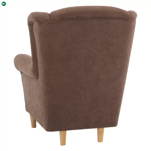 Fotel + puff, barna, ASTRID