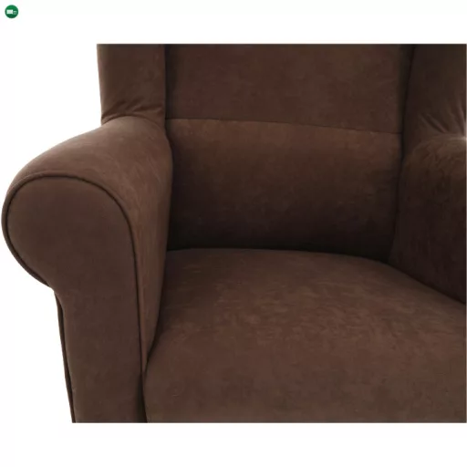 Fotel + puff, barna, ASTRID