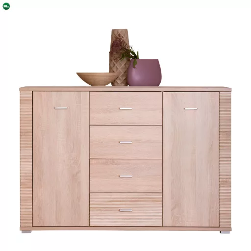 Komód typ 9, sonoma tölgy, GRAND