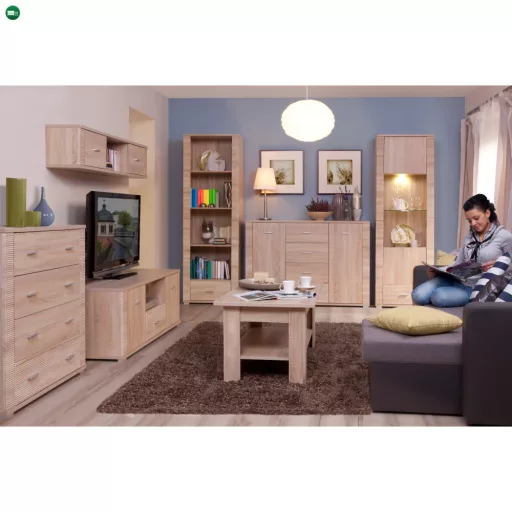 TV asztal/szekrény typ 13, sonoma tölgy, GRAND