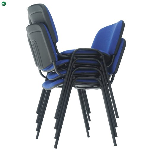 Irodai szék, kék, ISO NEW