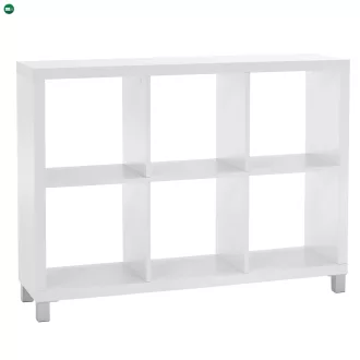 Polcrendszer, fehér, TOFI 4 NEW