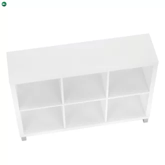 Polcrendszer, fehér, TOFI 4 NEW