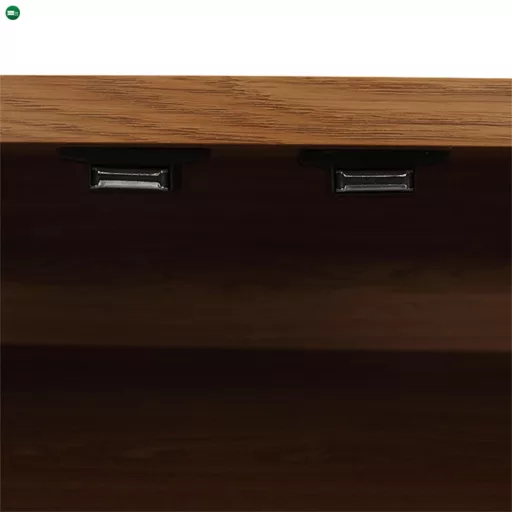 Cipősszekrény, MDF laminált, natúr, FP 02