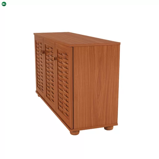 Cipőpolc, amerikai cseresznye, FP-02-cipősszekrény