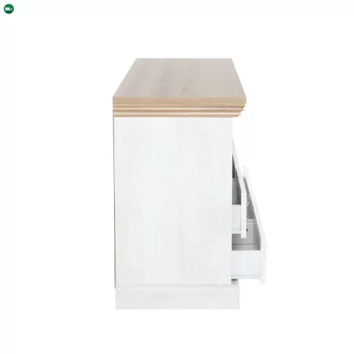 RTV asztal, északi sosna/vadtölgy, ROYAL RS