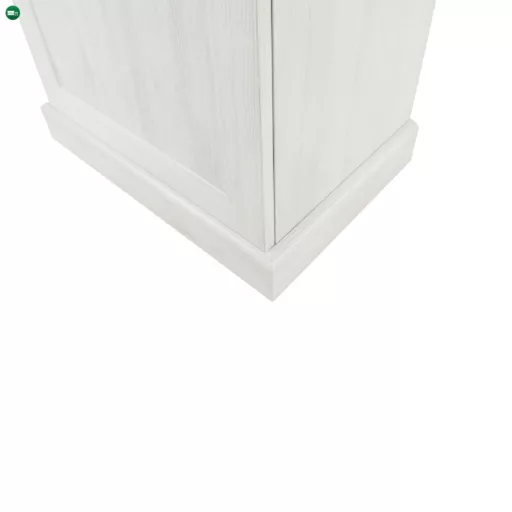 vitrines szekrény, északi sosna/vadtölgy, ROYAL W1D