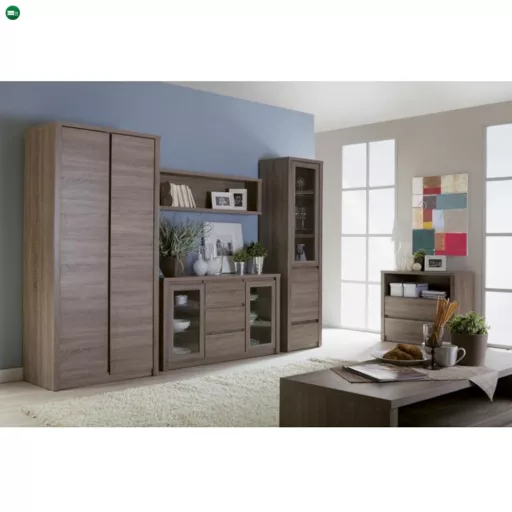 TV asztal / szekrényke, tölgyfa lefkas, MONTANA