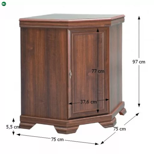 Komód sarok, samoa king, KORA