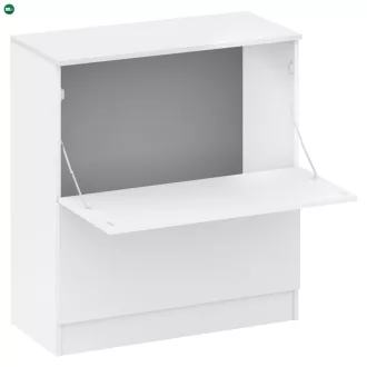 Ágyneműtartó, fehér, BETTY 2 BE-02-040