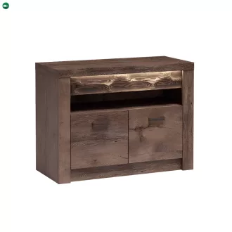 Komód, kőris sötét, INFINITY I-10