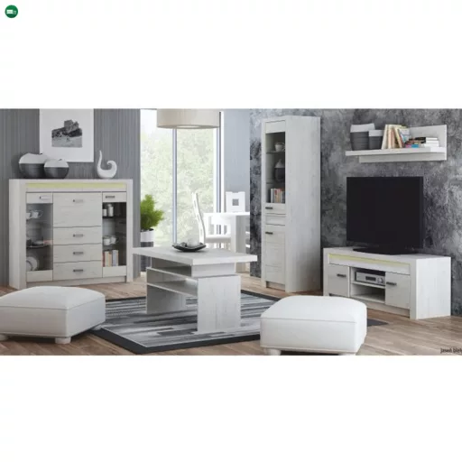 Tükör 12, kőris fehér, INFINITY 12
