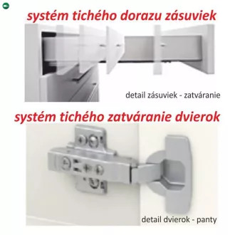 Felsőszekrény,G80, fehér magas fényű HG, LINE