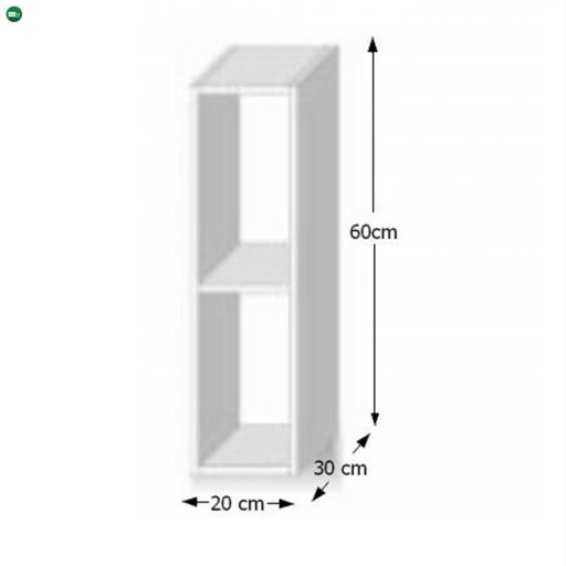Felső szekrény G 20, sonoma tölgy, LINE