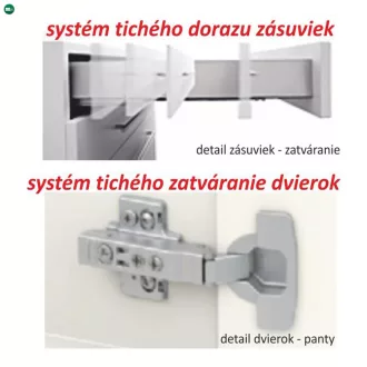   Tűzhely beépítő alsószekrény, fehér magas fényű HG, LINE