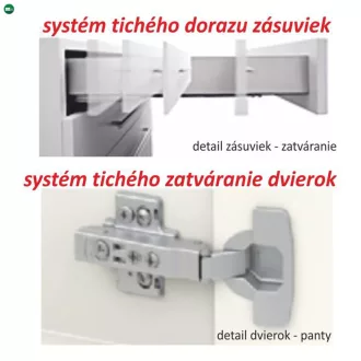 Alsószekrény egy ajtóval, tölgy sonoma, jobbos, LINE