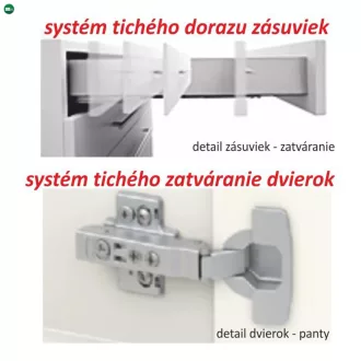   Felsőszekrény egy ajtóval, tölgy sonoma, jobbos, LINE G30