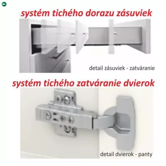Felsőszekrény egy ajtóval, tölgy sonoma, LINE G60