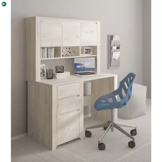 PC asztal typ 80, fehér craft, ANGEL