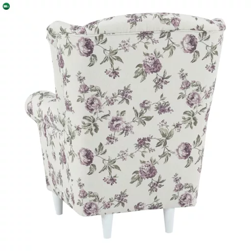 Füles fotel, szövet rose 18, CHARLOT