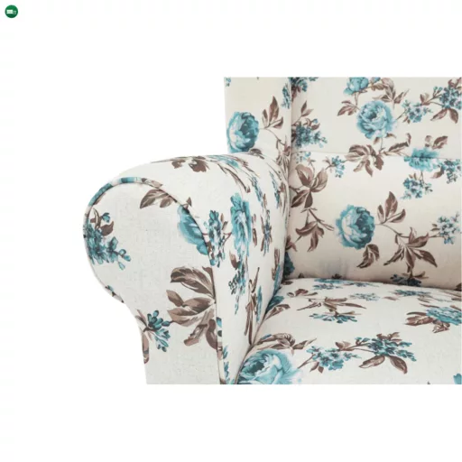 Füles fotel, szövet rose 14, CHARLOT