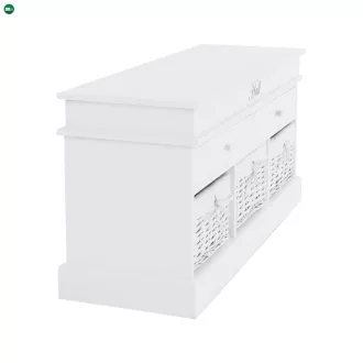 Lóca rakodótérrel, fehér, BLANCO SY1232