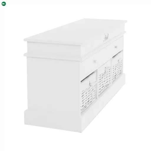 Lóca rakodótérrel, fehér, BLANCO SY1232