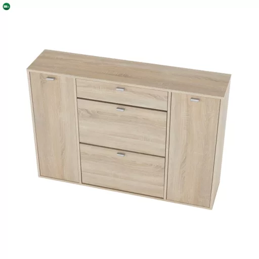 Cipősszekrény, tölgy sonoma, ANABELA