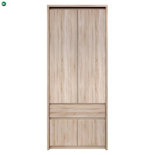 Akasztós szekrény, DTD laminált, tölgy sonoma, NORTY