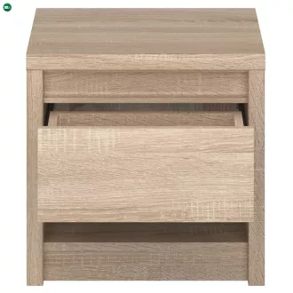 Éjjeliszekrény, DTD laminált, tölgy sonoma, NORTY