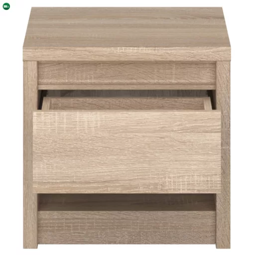 Éjjeliszekrény, DTD laminált, tölgy sonoma, NORTY