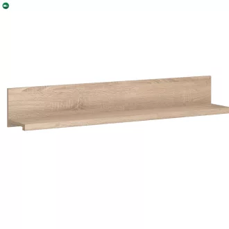 Polc, DTD laminált, tölgy sonoma, NORTY TYP20