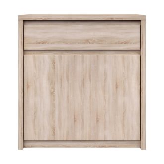 Komód, DTD laminált, tölgy sonoma, NORTY