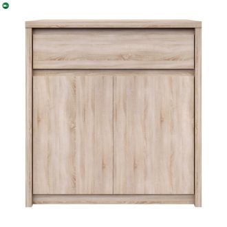 Komód, DTD laminált, tölgy sonoma, NORTY
