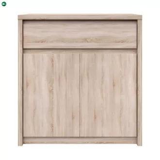 Komód, DTD laminált, tölgy sonoma, NORTY