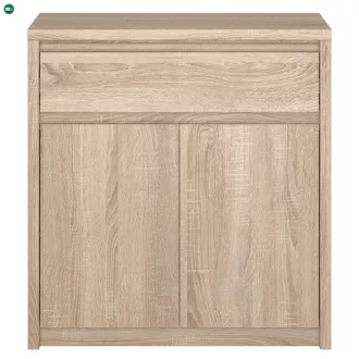 Komód, DTD laminált, tölgy sonoma, NORTY