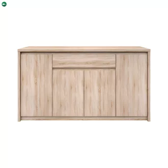 Komód, DTD laminált, tölgy sonoma, NORTY TYP 11