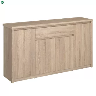 Komód, DTD laminált, tölgy sonoma, NORTY TYP 11