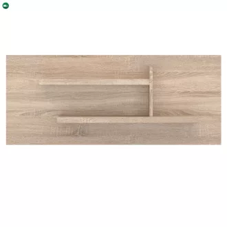 Fali polc, DTD laminált, tölgy sonoma, NORTY