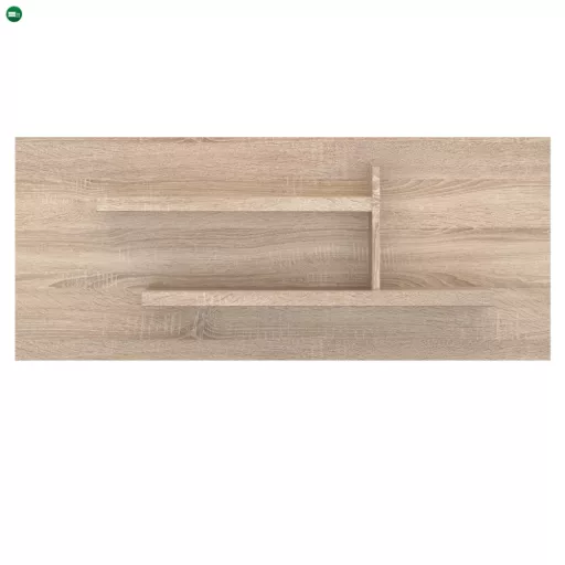 Fali polc, DTD laminált, tölgy sonoma, NORTY