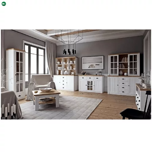 Komód, sosna Andersen/tölgy lefkas, PROVANCE K3D