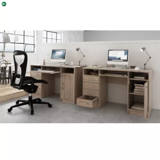 PC asztal, tölgy sonoma, B9 NEW