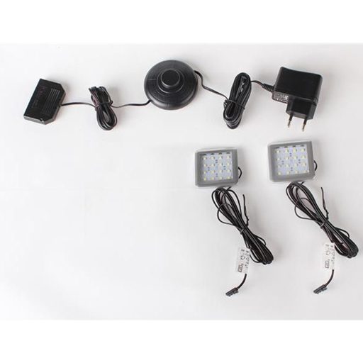 Led világítás 2 pontos aquare, SQUARE, LEONARDO, LYNATET