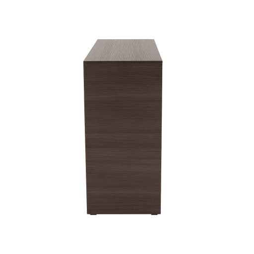 Komód, DTD/MDF, tölgy világos/tölgy sötét, KORINA