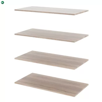   Polcok akasztós szekrénybe, DTD laminált, tölgy sonoma, DUNAJ TYP2