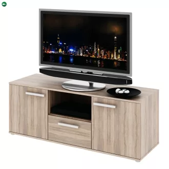 Szekrény/RTV asztal, tölgy sonoma, DUNAJ TYP 10