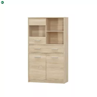 Vitrin 2D1W1S/80, sonoma tölgyfa, TEYO