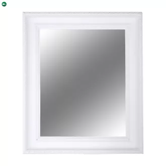 Tükör, fehér keret, MALKIA TYP 2